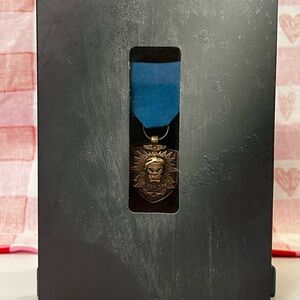 Black Ops Medal with Blue Ribbon